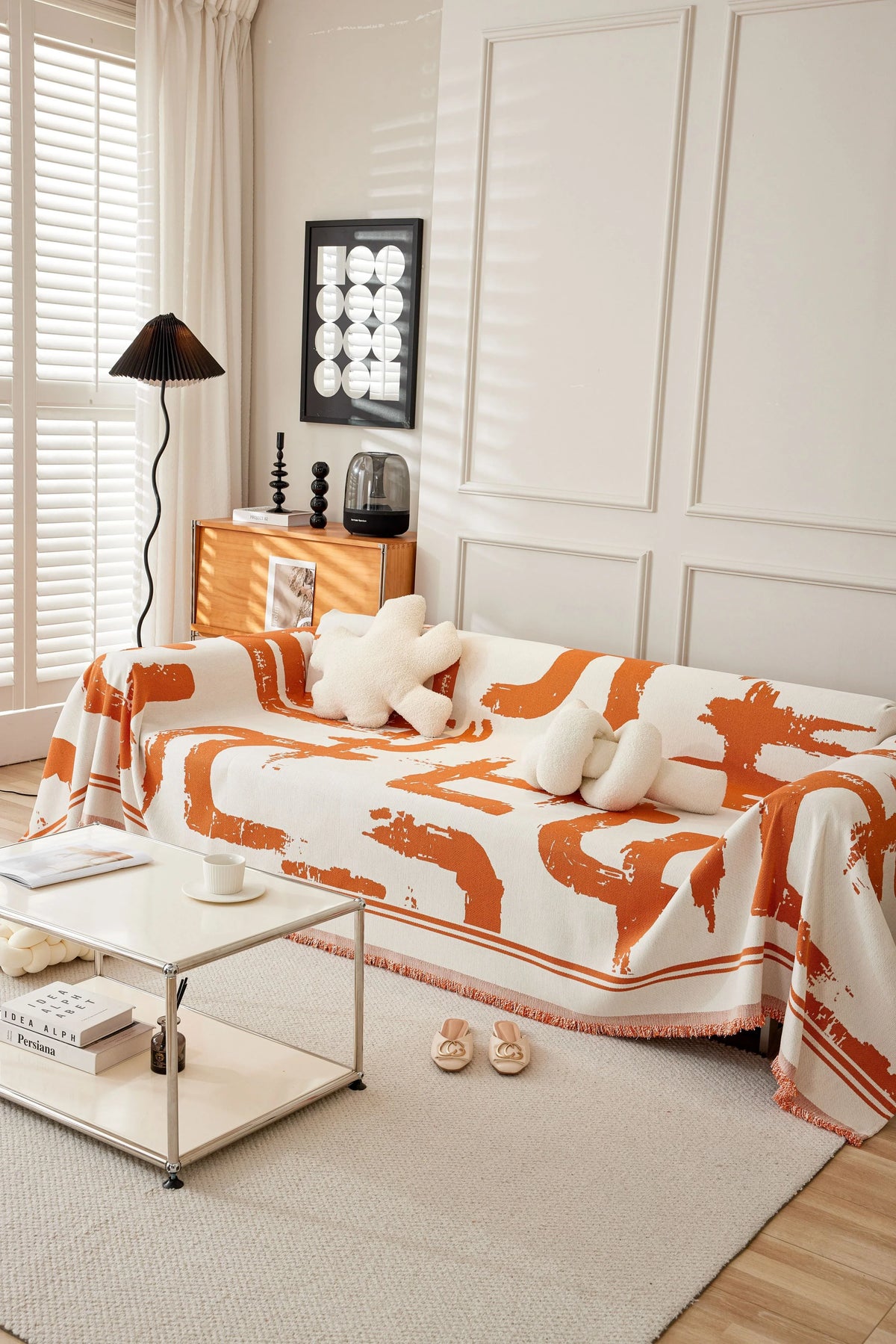Throw Blanket - Skymoore - Orange