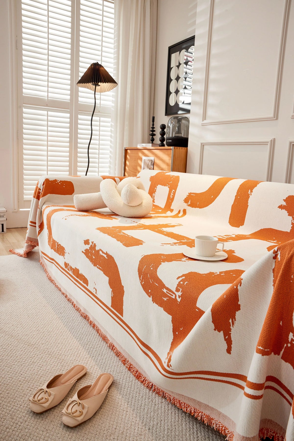 Throw Blanket - Skymoore - Orange