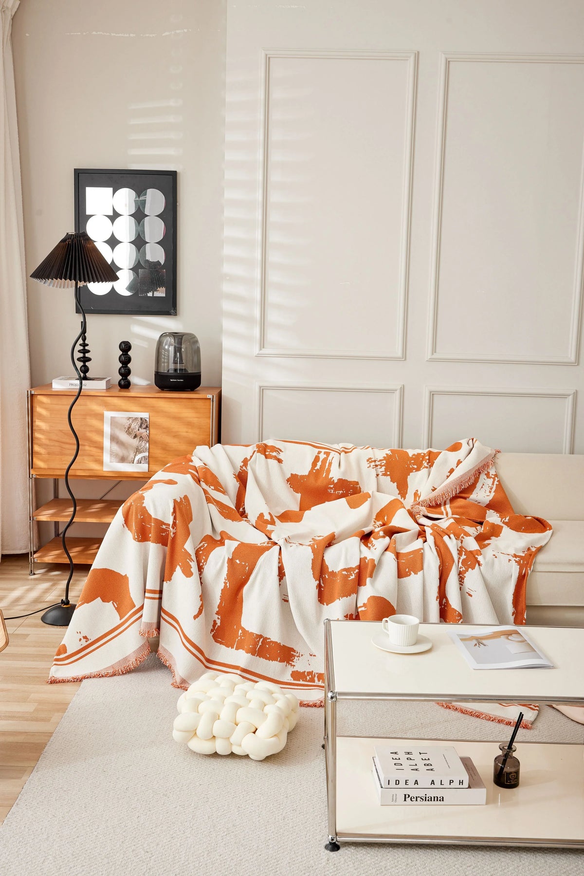 Throw Blanket - Skymoore - Orange