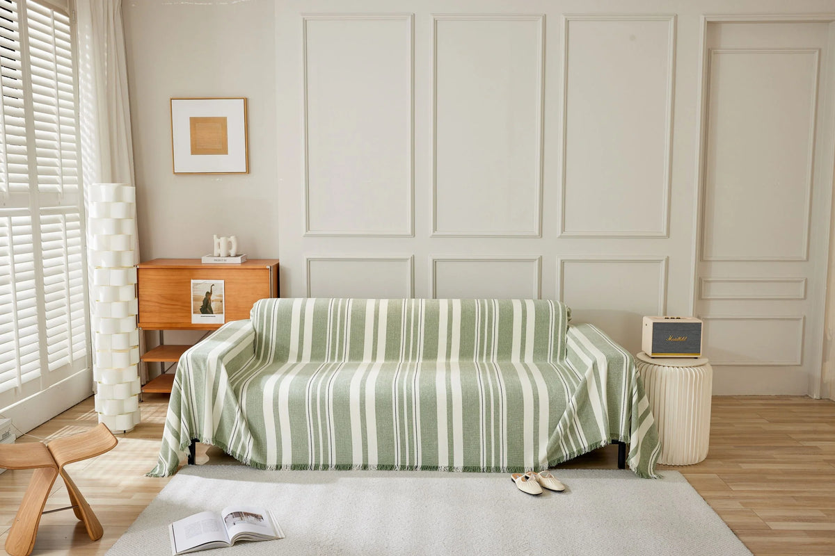 Throw Blanket - Striniara - Green